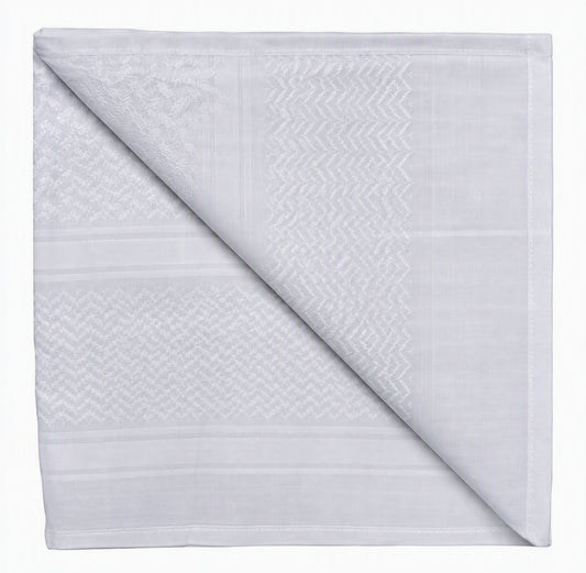 Saudi Shemagh Ghamaam - White