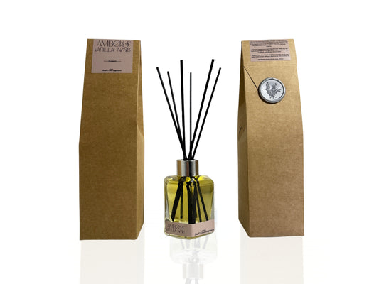 AMBER & VANILLA NOIR REED DIFFUSER 120ml