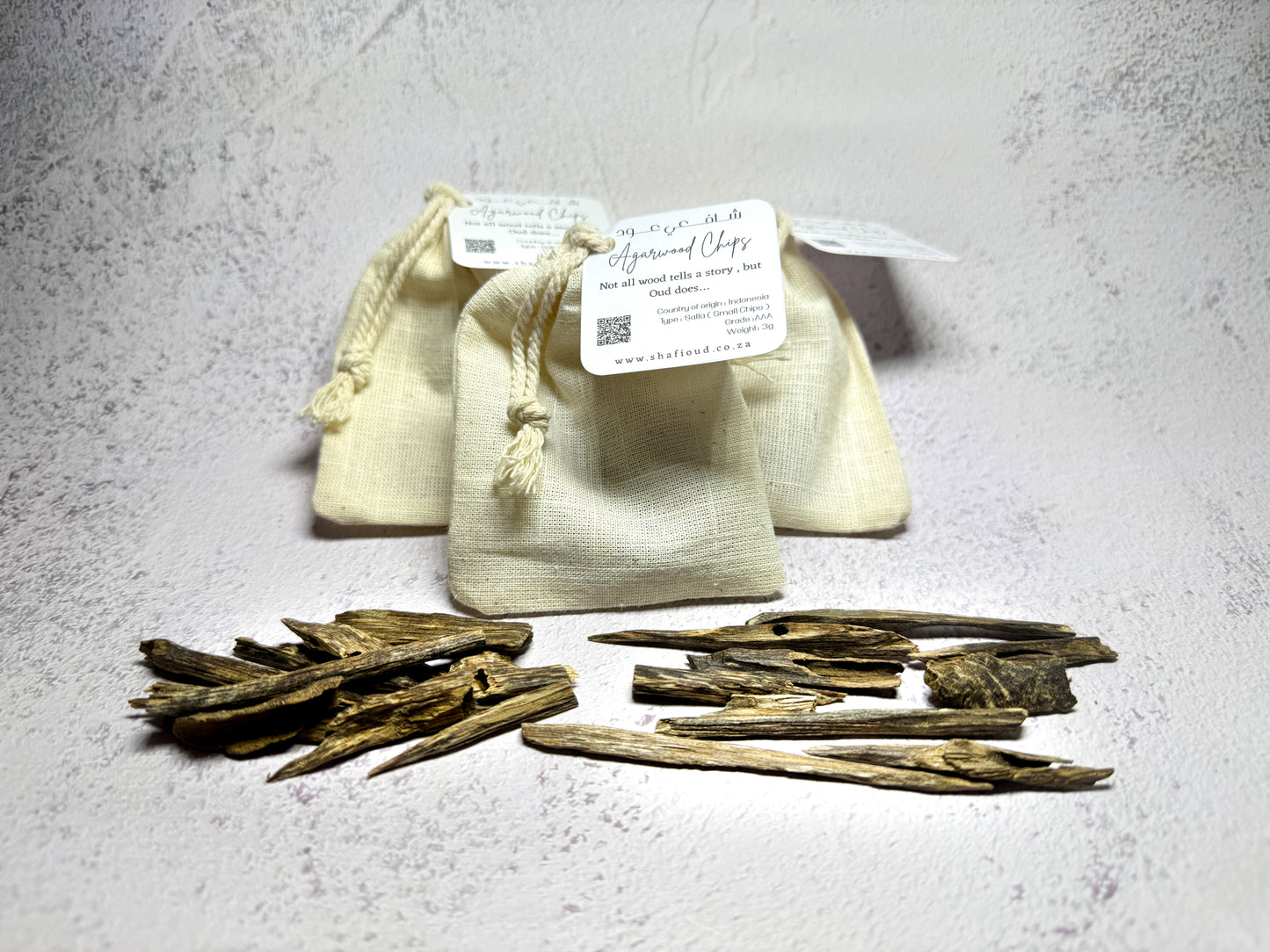 SALLA AGARWOOD CHIPS AAA (INDONESIA)- 3 Grams