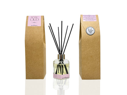 Long lasting Reed diffusers in South Africa, Rose Oud, Premium, Oud Lovers, Rose Lovers - Beautiful scent for the home