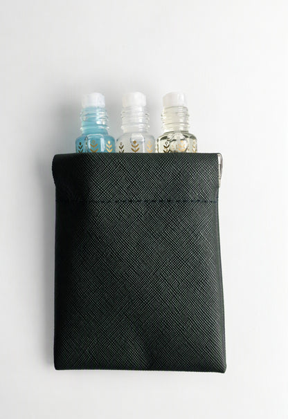 Magnetic Attar Pouch- Midnight Green