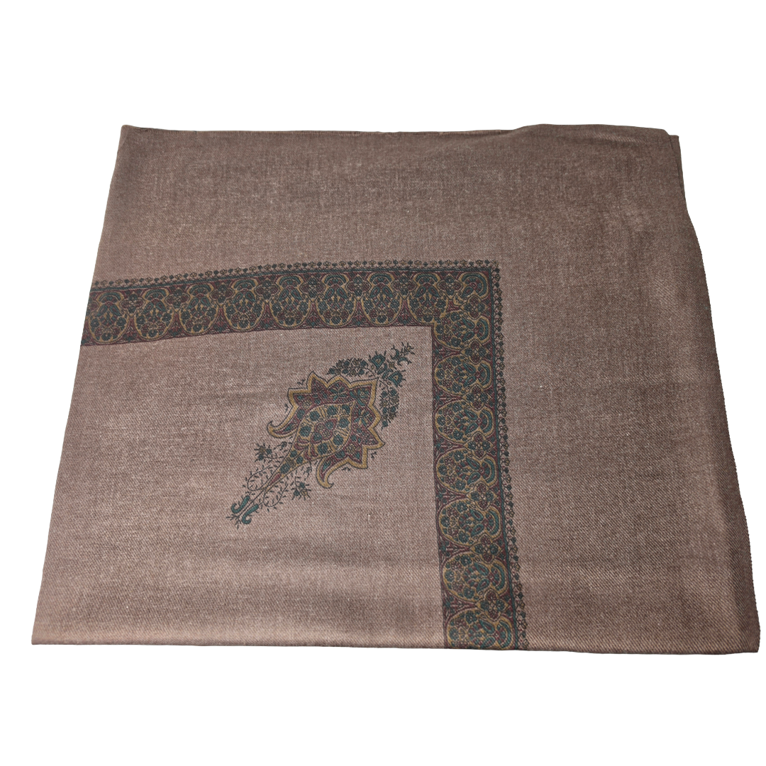Yemeni Printed Shemagh - Qahwa #03