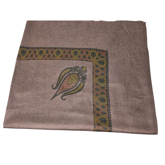 Yemeni Printed Shemagh - Qahwa #01